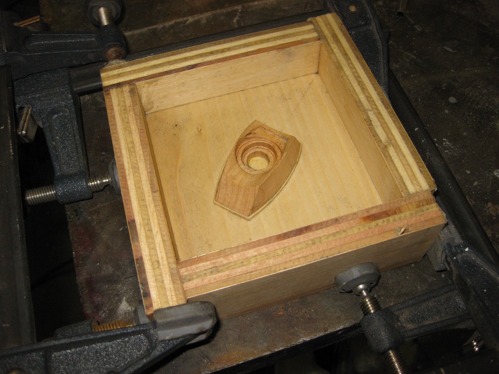 wax and test assemble mold
