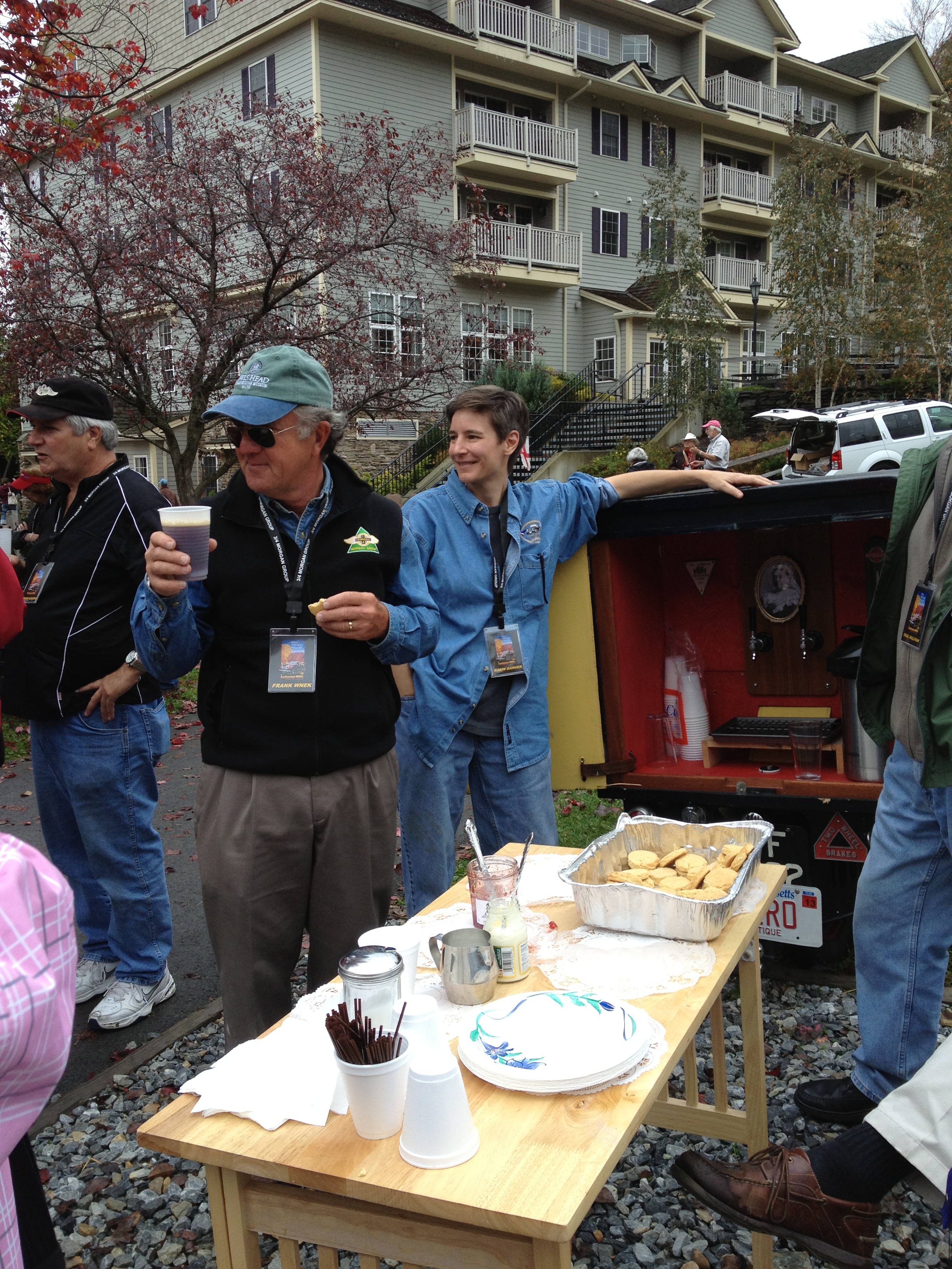 Frank Wenk and Robin at autummog 13